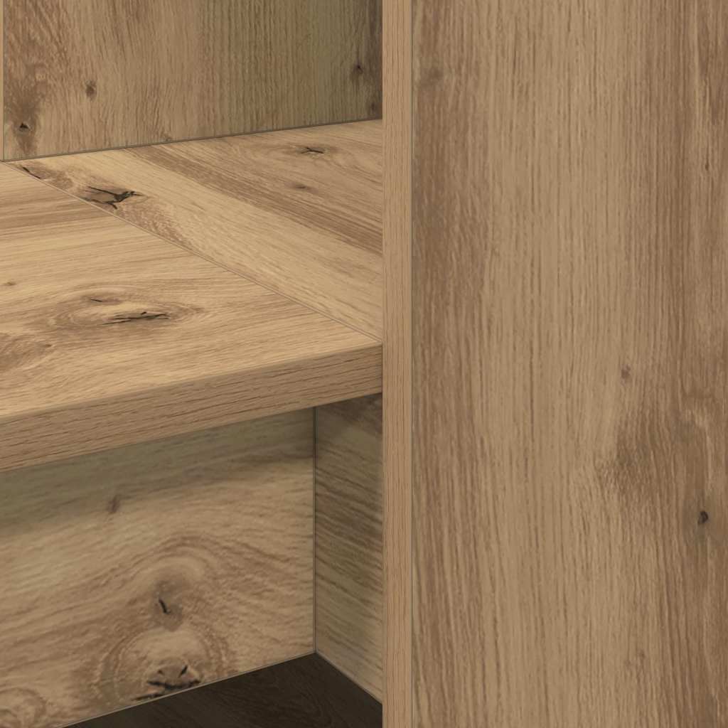 Schreibtisch Artisan-Eiche 122 x 67 x 145 cm Holzwerkstoff