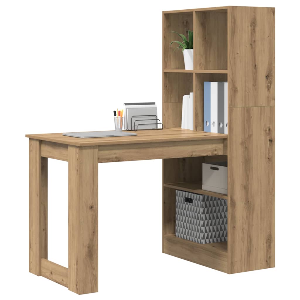 Schreibtisch Artisan-Eiche Holzwerkstoff 122 x 67 x 145 cm