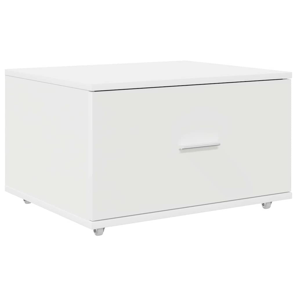 Schreibtisch Weiß Holzwerkstoff 131,5 x 50 x 106,5 cm