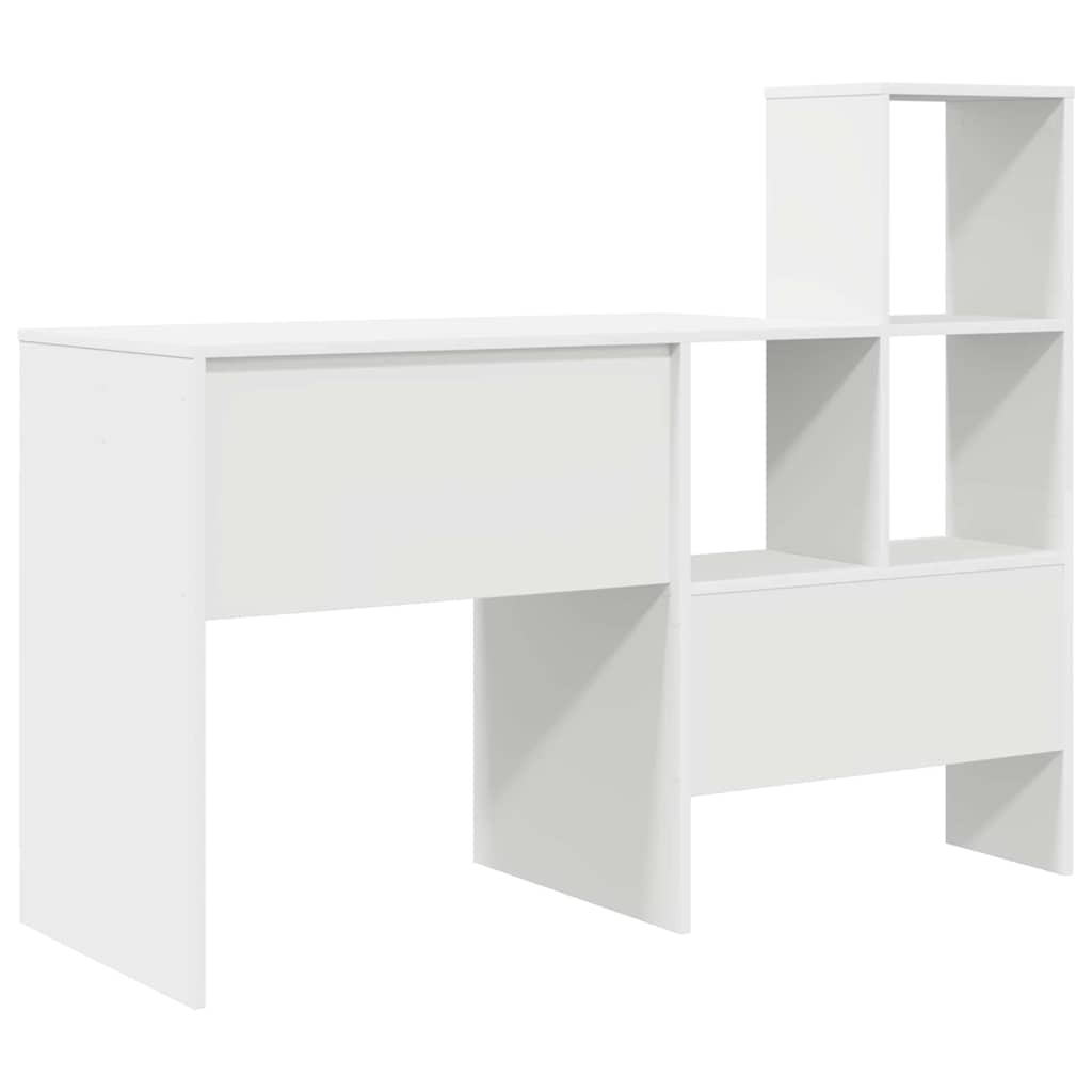 Schreibtisch Weiß Holzwerkstoff 131,5 x 50 x 106,5 cm
