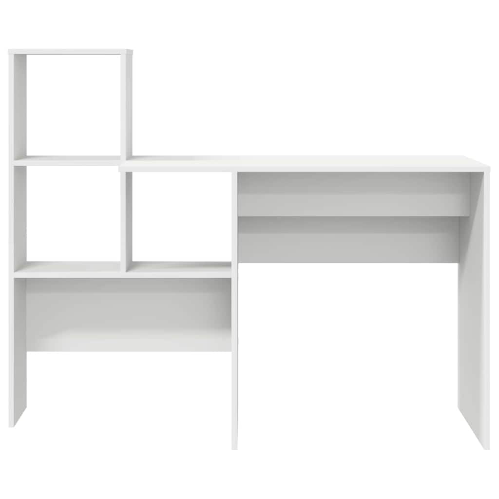 Schreibtisch Weiß Holzwerkstoff 131,5 x 50 x 106,5 cm