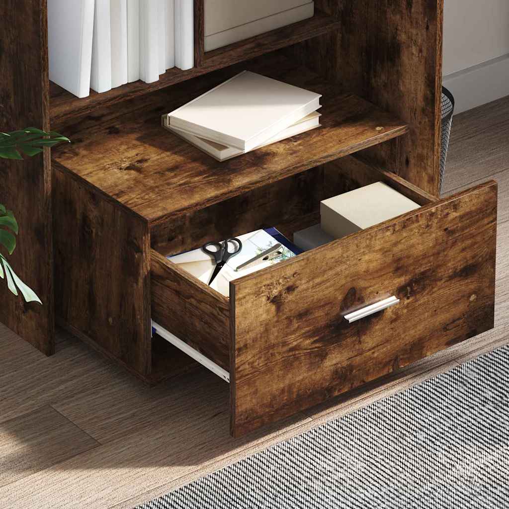 Schreibtisch Geräucherte Eiche Holzwerkstoff