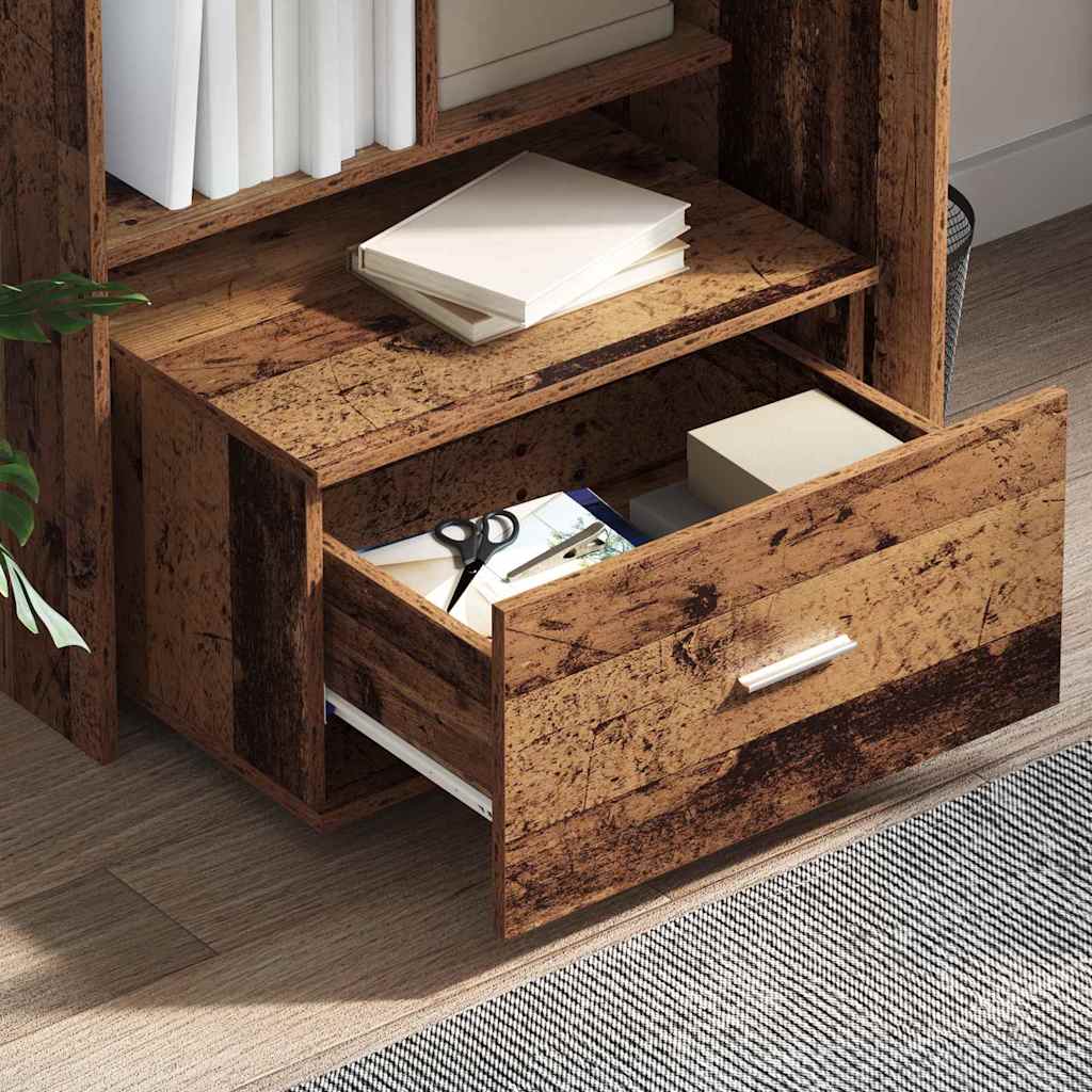 Schreibtisch Altholz 131,5 x 50 x 106,5 cm Holzwerkstoff