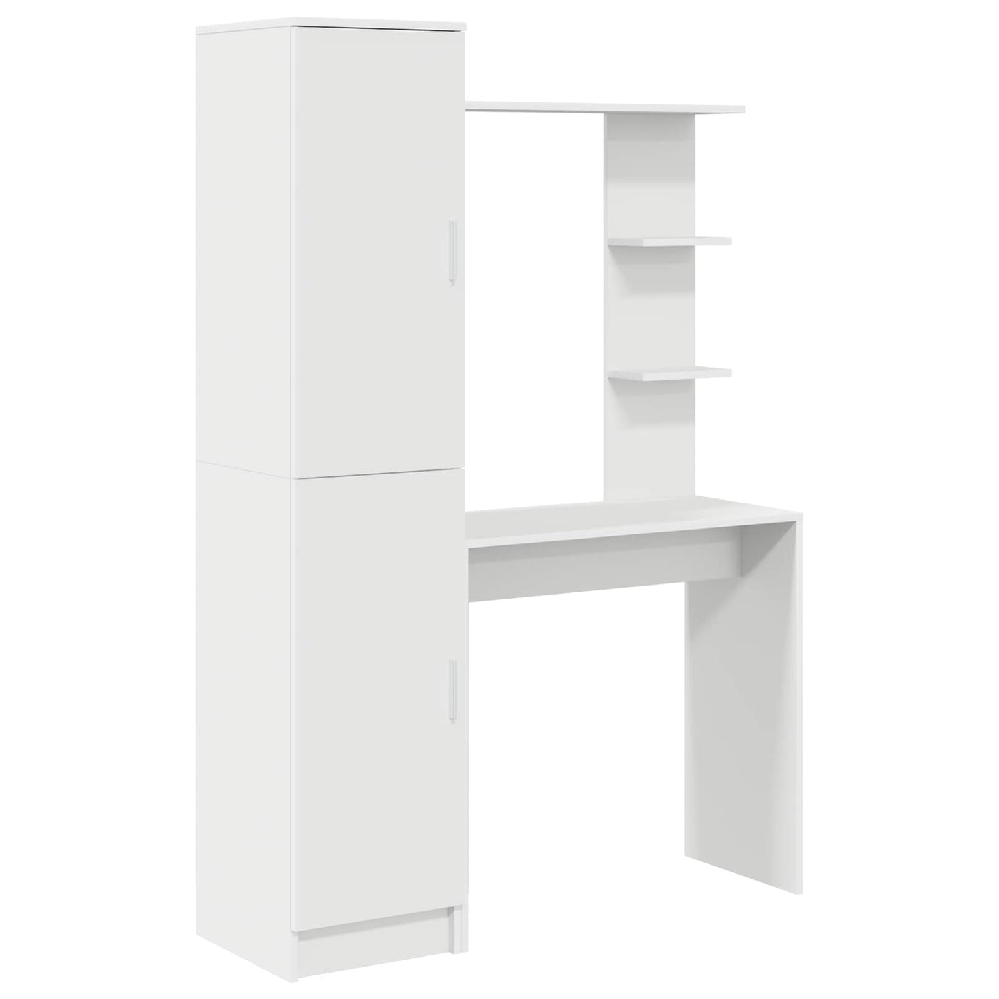 Schreibtisch Weiß 113,5 x 39 x 168 cm 2 stk.