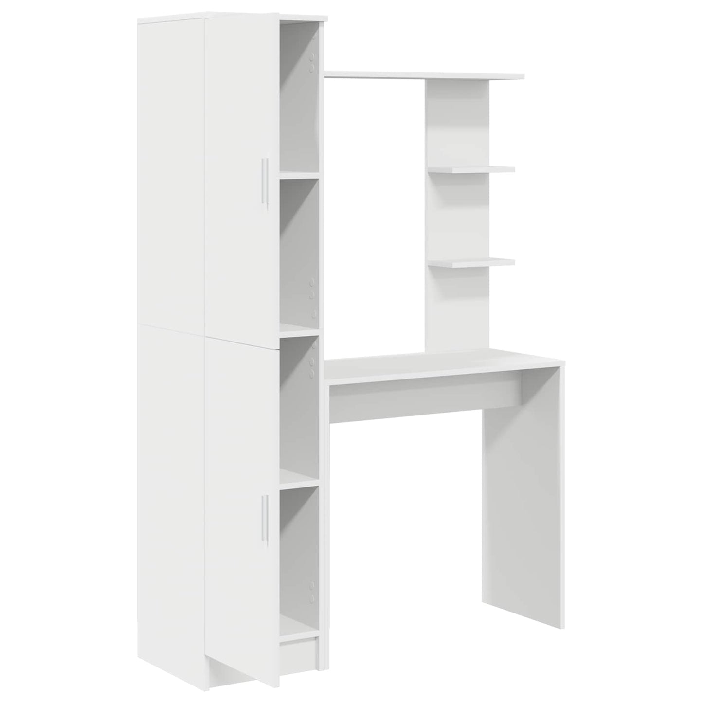 Schreibtisch Weiß 113,5 x 39 x 168 cm 2 stk.