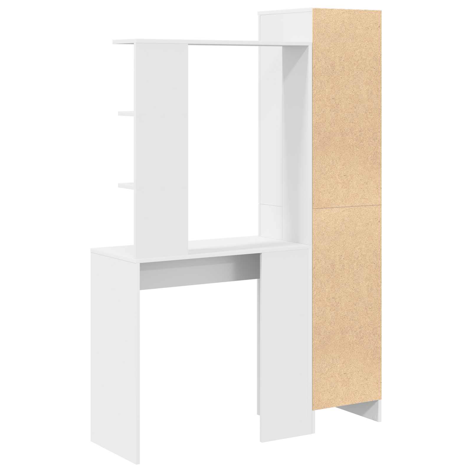 Schreibtisch Weiß 113,5 x 39 x 168 cm 2 stk.