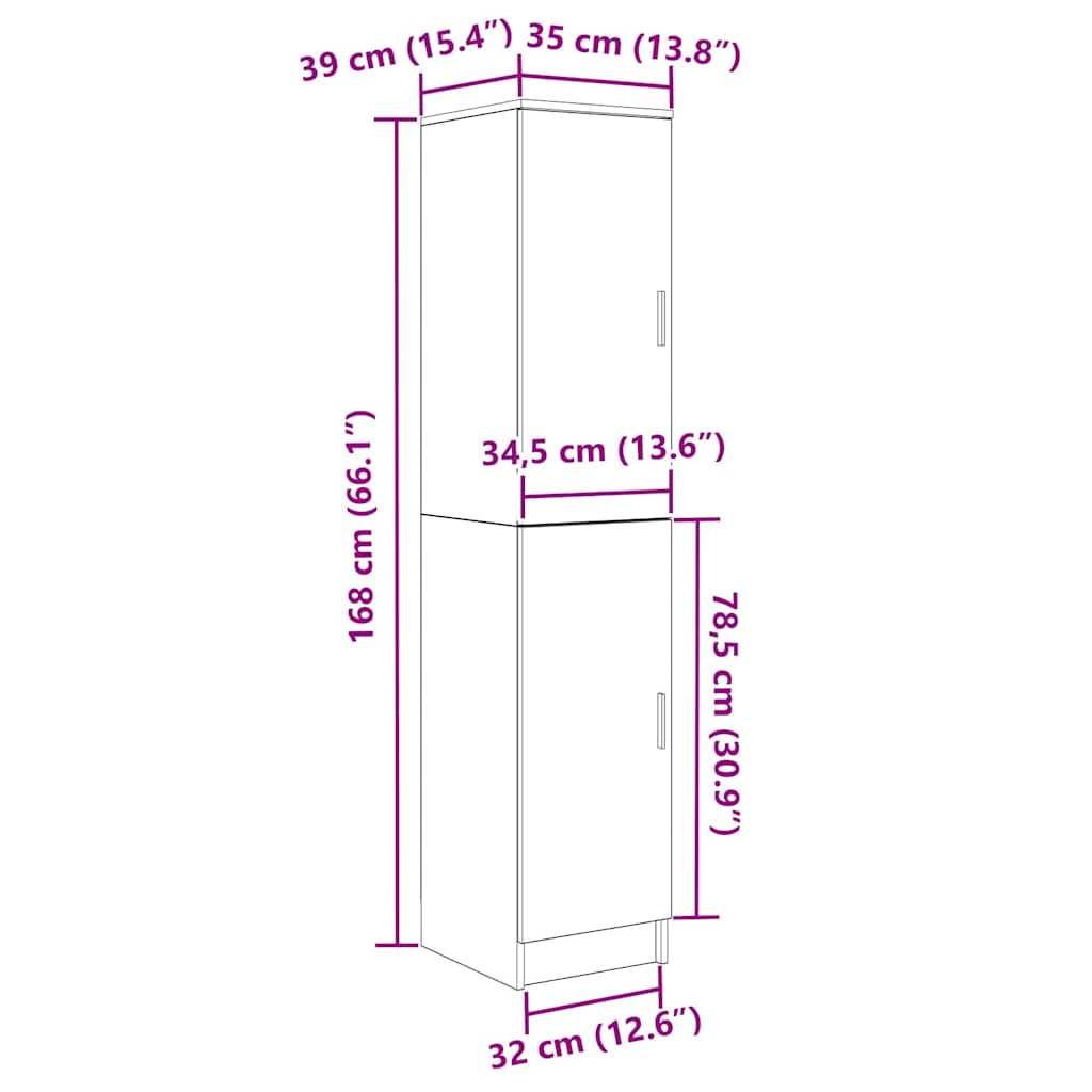 Schreibtisch Weiß 113,5 x 39 x 168 cm 2 stk.
