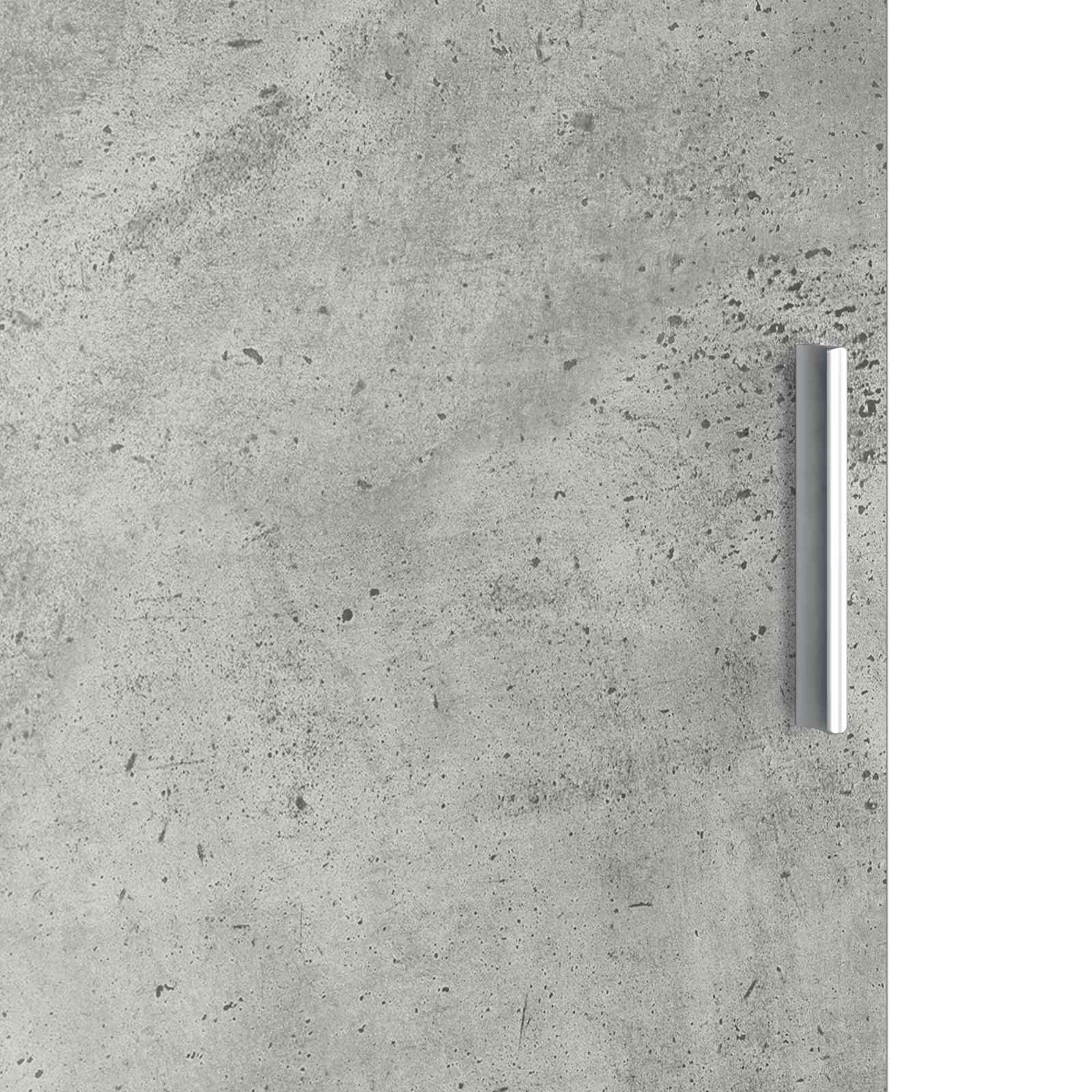 Schreibtisch Beton Grau 113,5 x 39 x 168 cm 2 stk.