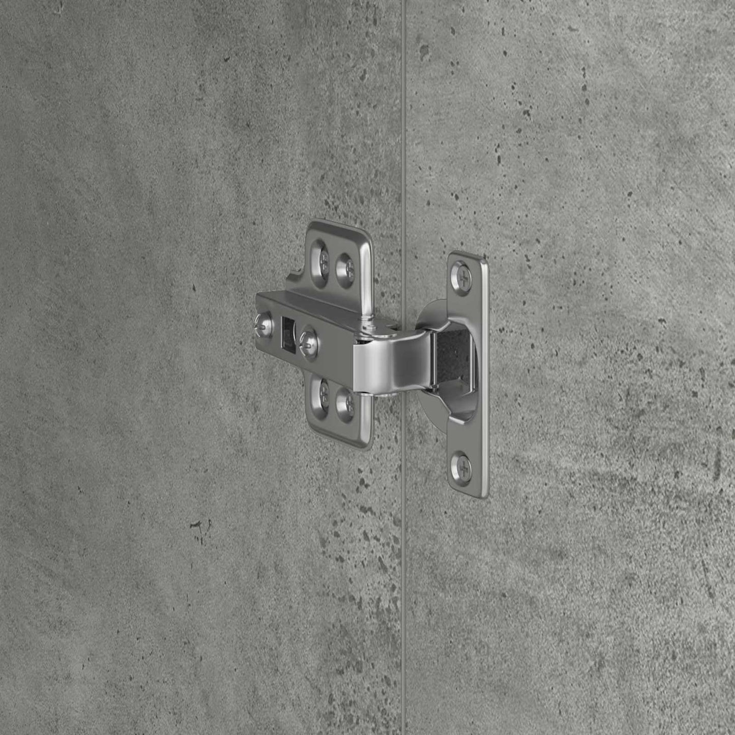 Schreibtisch Beton Grau 113,5 x 39 x 168 cm 2 stk.