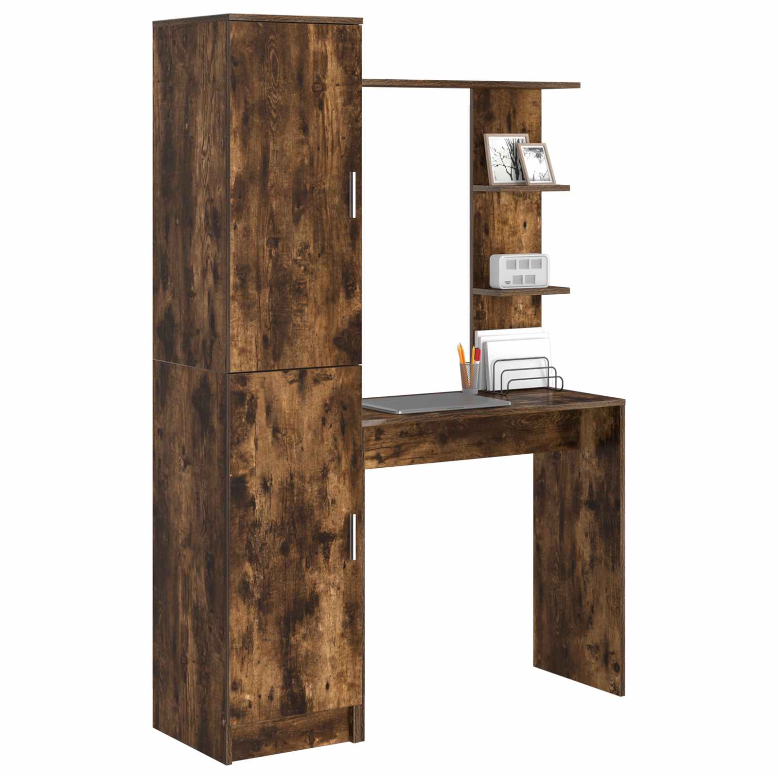 Schreibtisch Geräucherte Eiche 113,5 x 39 x 168 cm 2 stk.