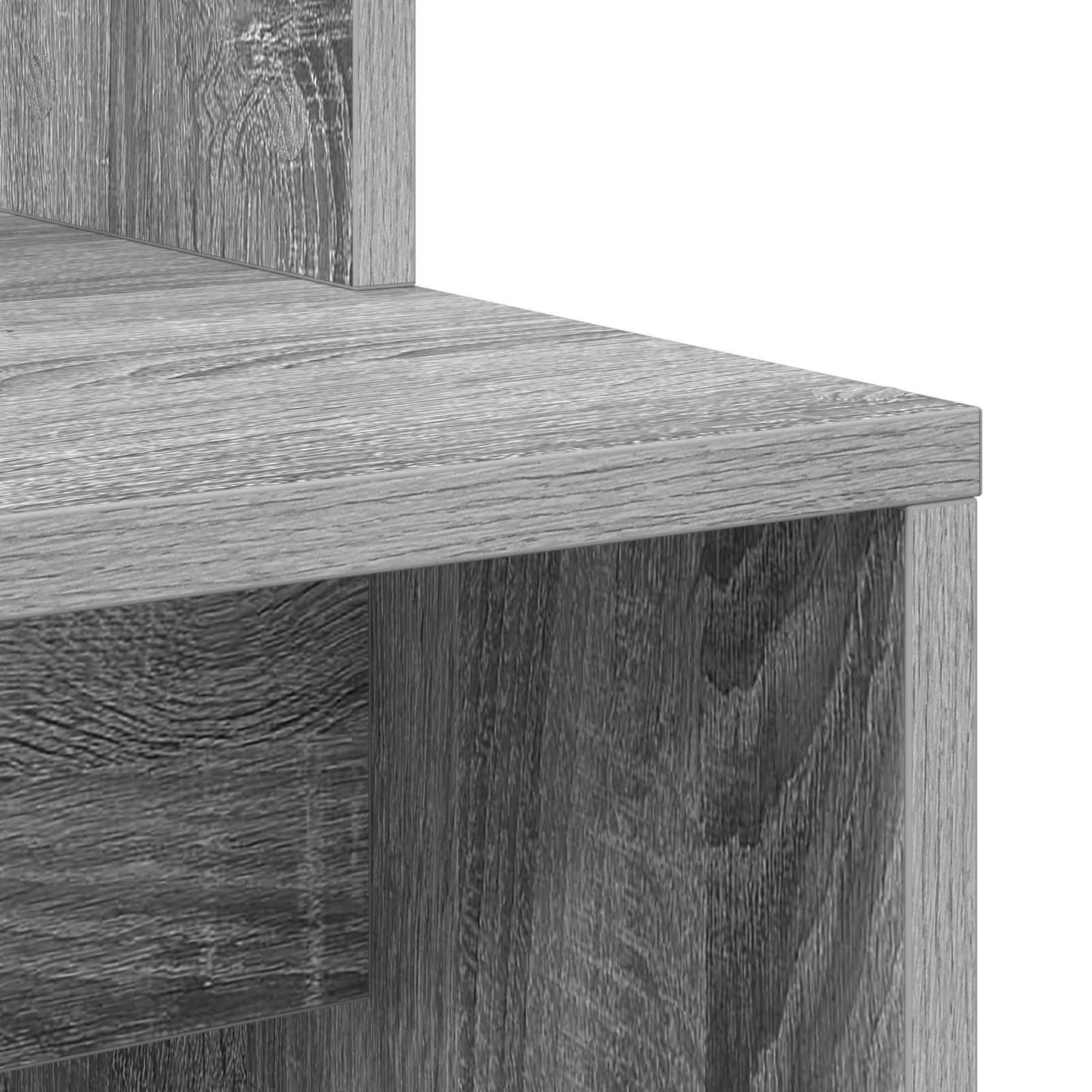 Schreibtisch Graues Sonoma 113,5 x 39 x 168 cm 2 stk.