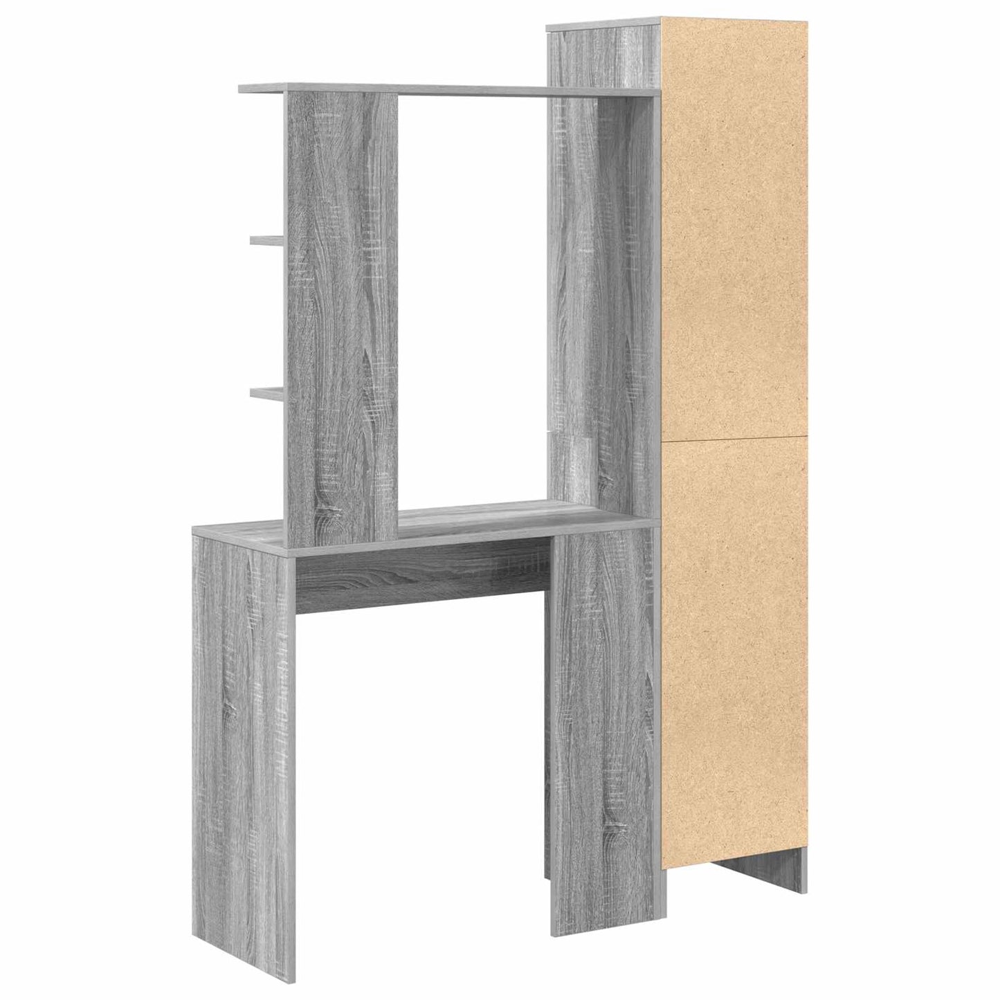 Schreibtisch 2 pcs Graues Sonoma