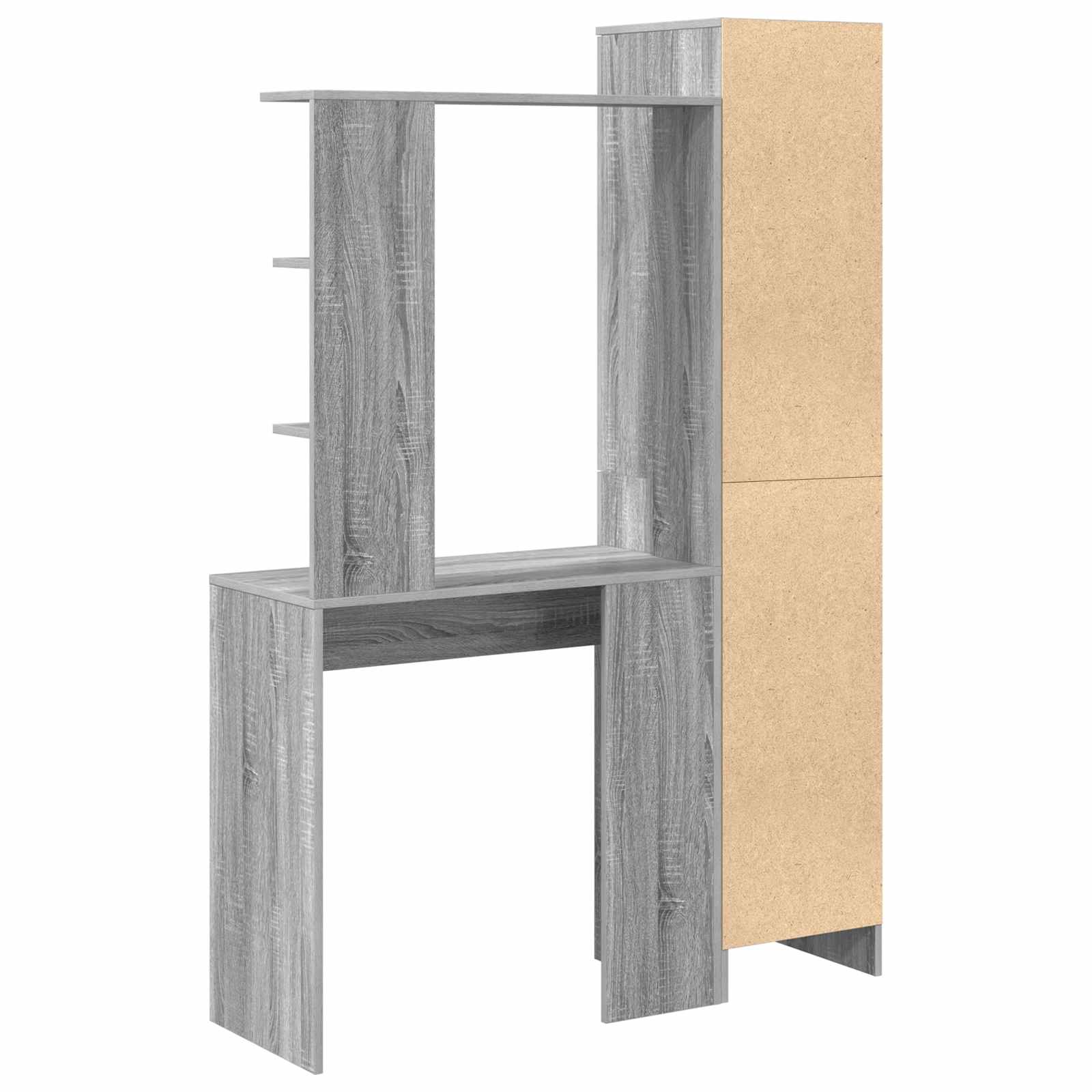 Schreibtisch 2 pcs Graues Sonoma