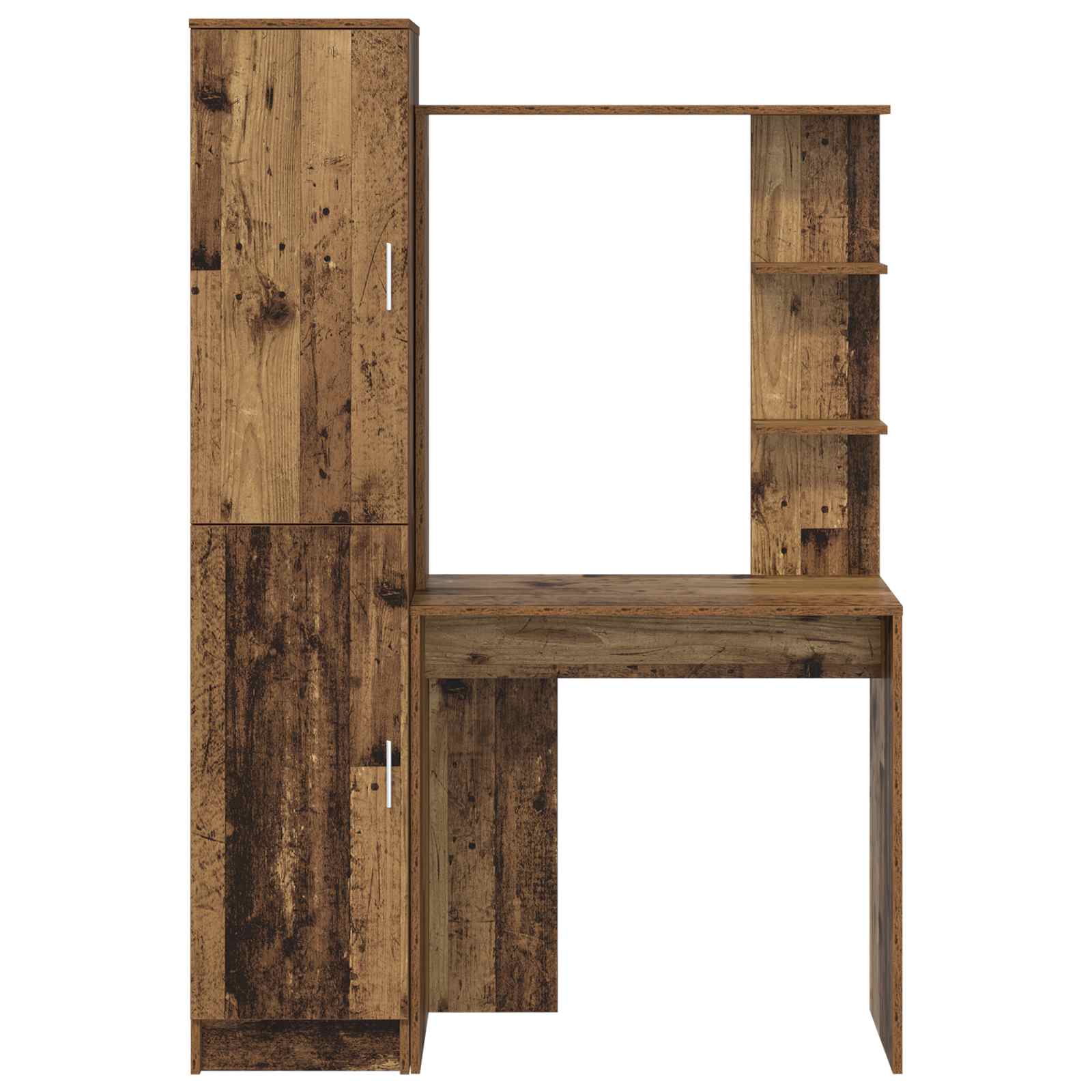 Schreibtisch Altholz 113,5 x 39 x 168 cm 2 stk.