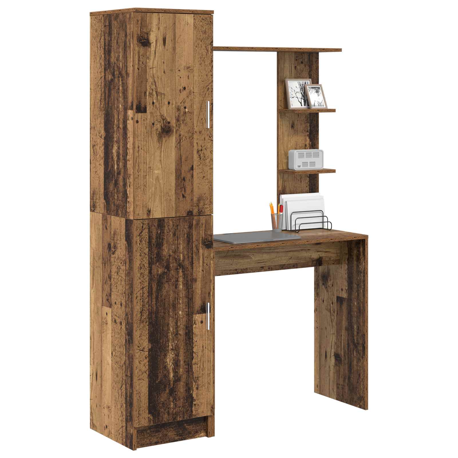 Schreibtisch Altholz 113,5 x 39 x 168 cm 2 stk.