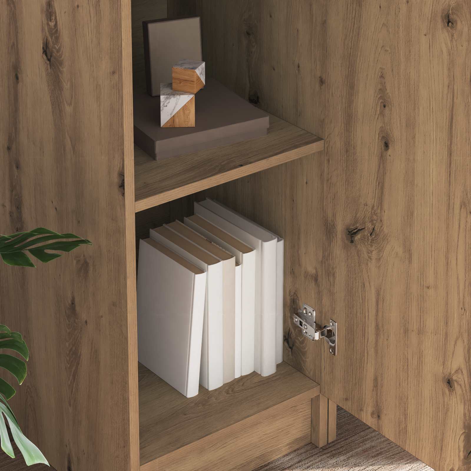 Schreibtisch Artisan-Eiche 113,5 x 39 x 168 cm 2 Stk.