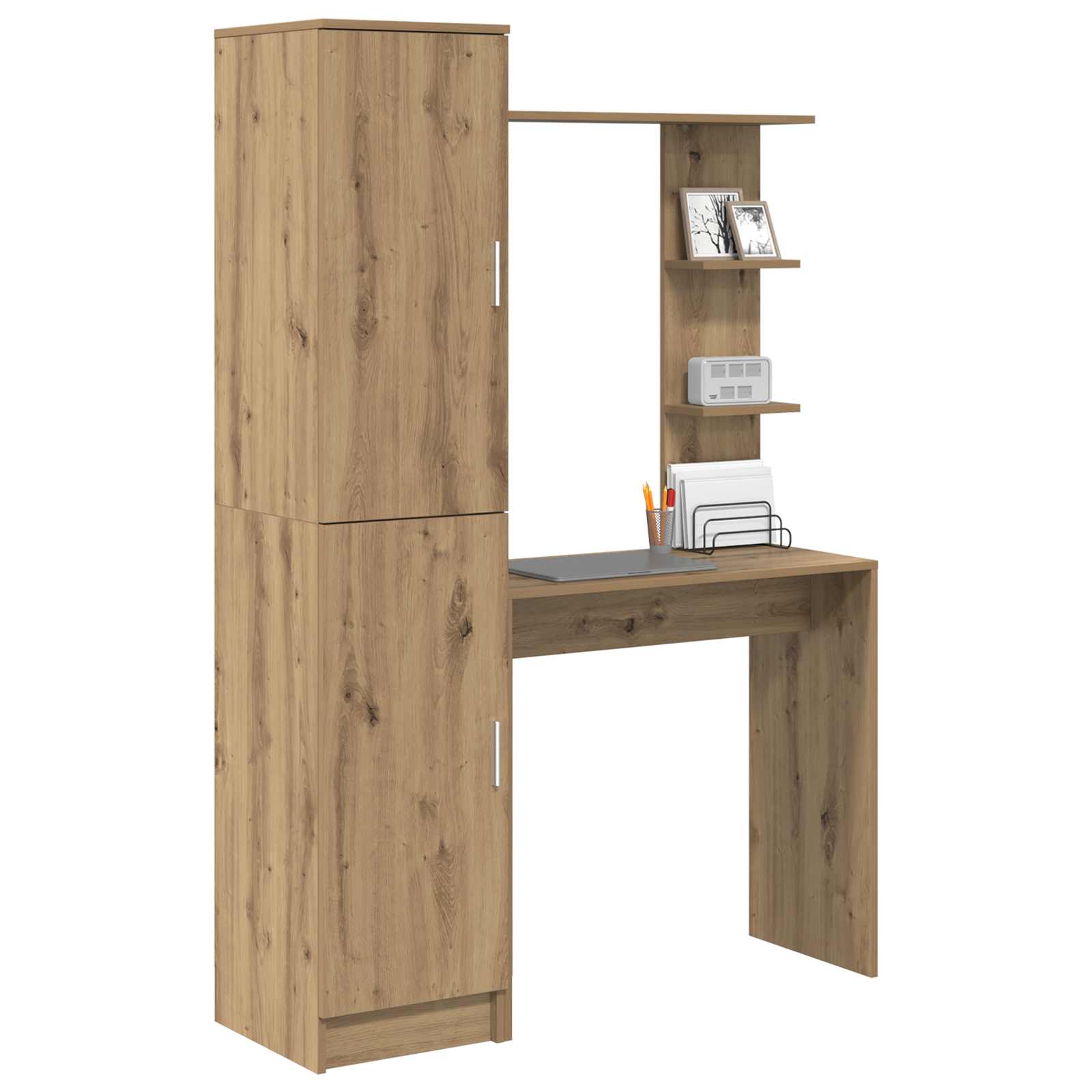 Schreibtisch Artisan-Eiche 113,5 x 39 x 168 cm 2 Stk.