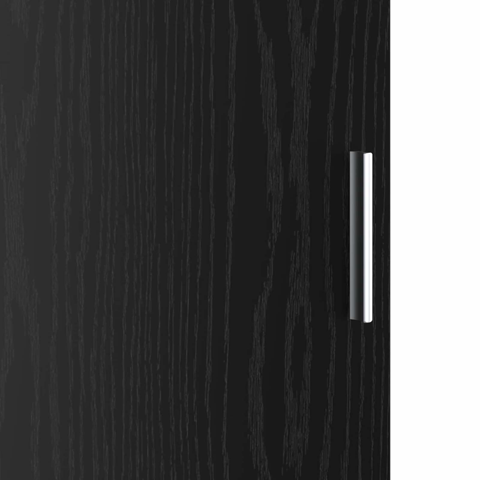 Schreibtisch Schwarz Eichen-Optik 133,5 x 50 x 124 cm 2 stk.