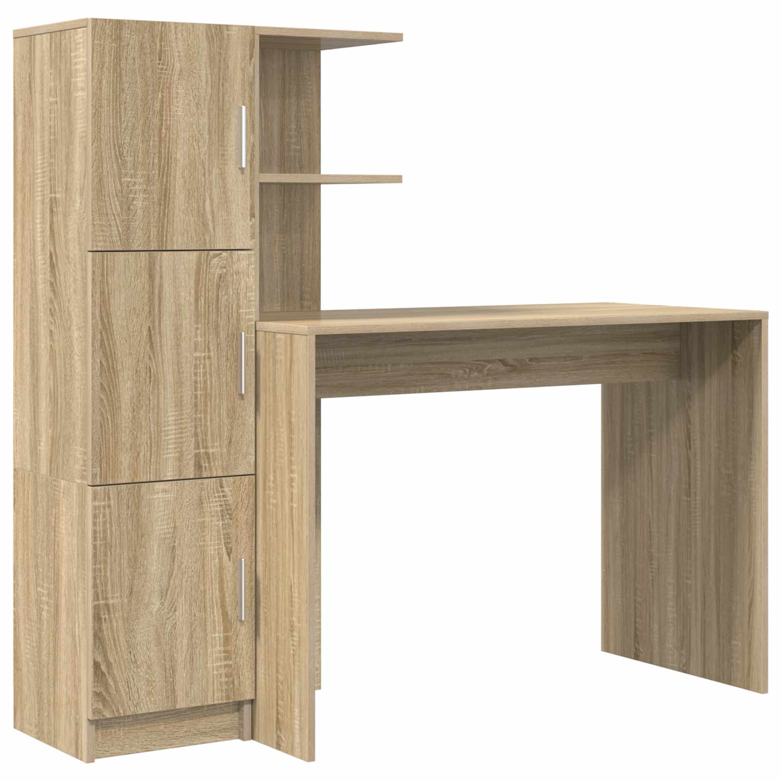 Schreibtisch Sonoma-Eiche 133,5 x 50 x 124 cm 2 stk.
