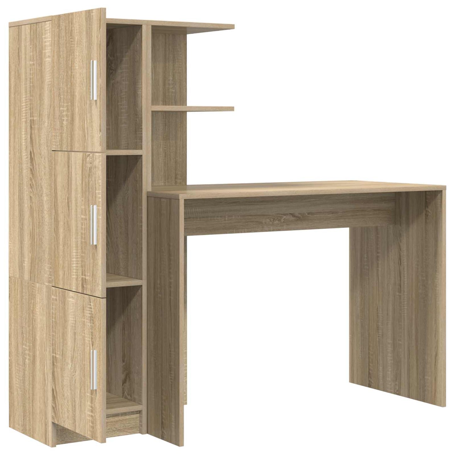 Schreibtisch Sonoma-Eiche 133,5 x 50 x 124 cm 2 stk.