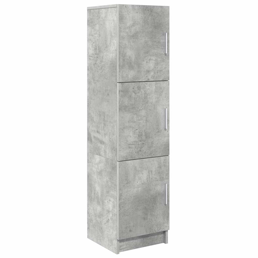 Schreibtisch 2 pcs Beton Grau