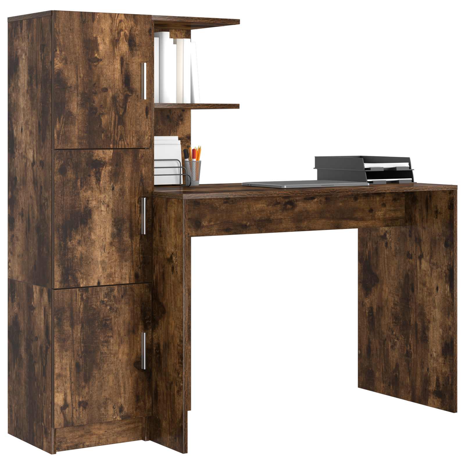 Schreibtisch 2 pcs Geräucherte Eiche
