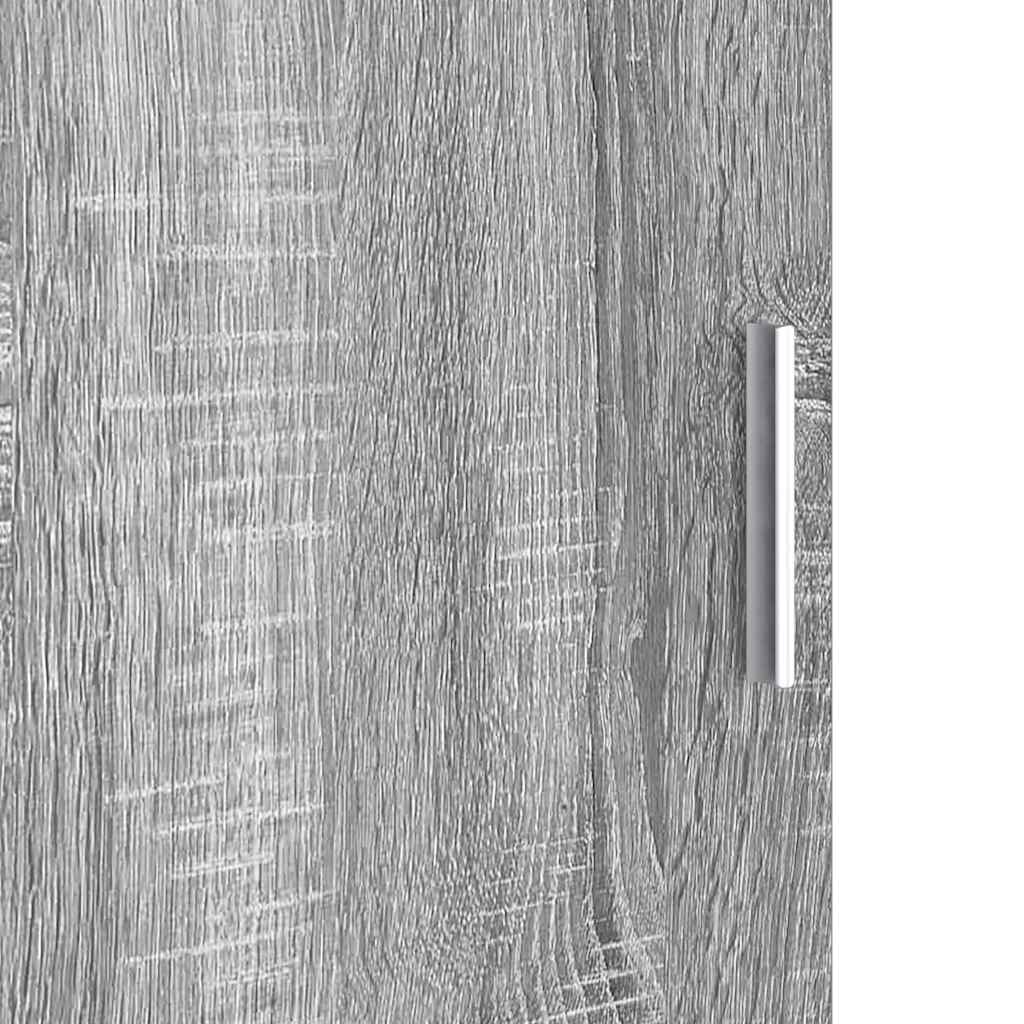 Schreibtisch Graues Sonoma 133,5 x 50 x 124 cm 2 stk.