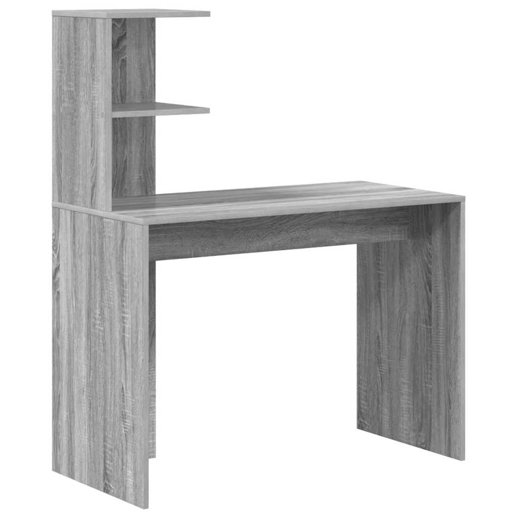 Schreibtisch Graues Sonoma 133,5 x 50 x 124 cm 2 stk.