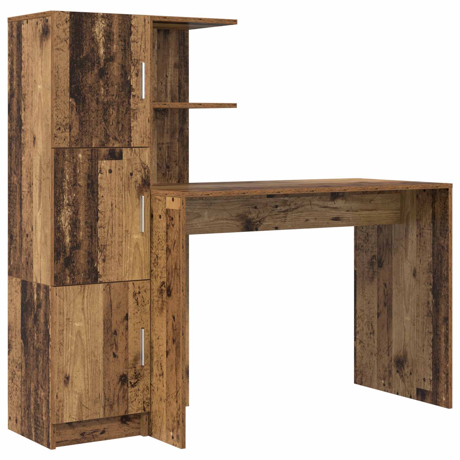 Schreibtisch Altholz 133,5 x 50 x 124 cm 2 stk.