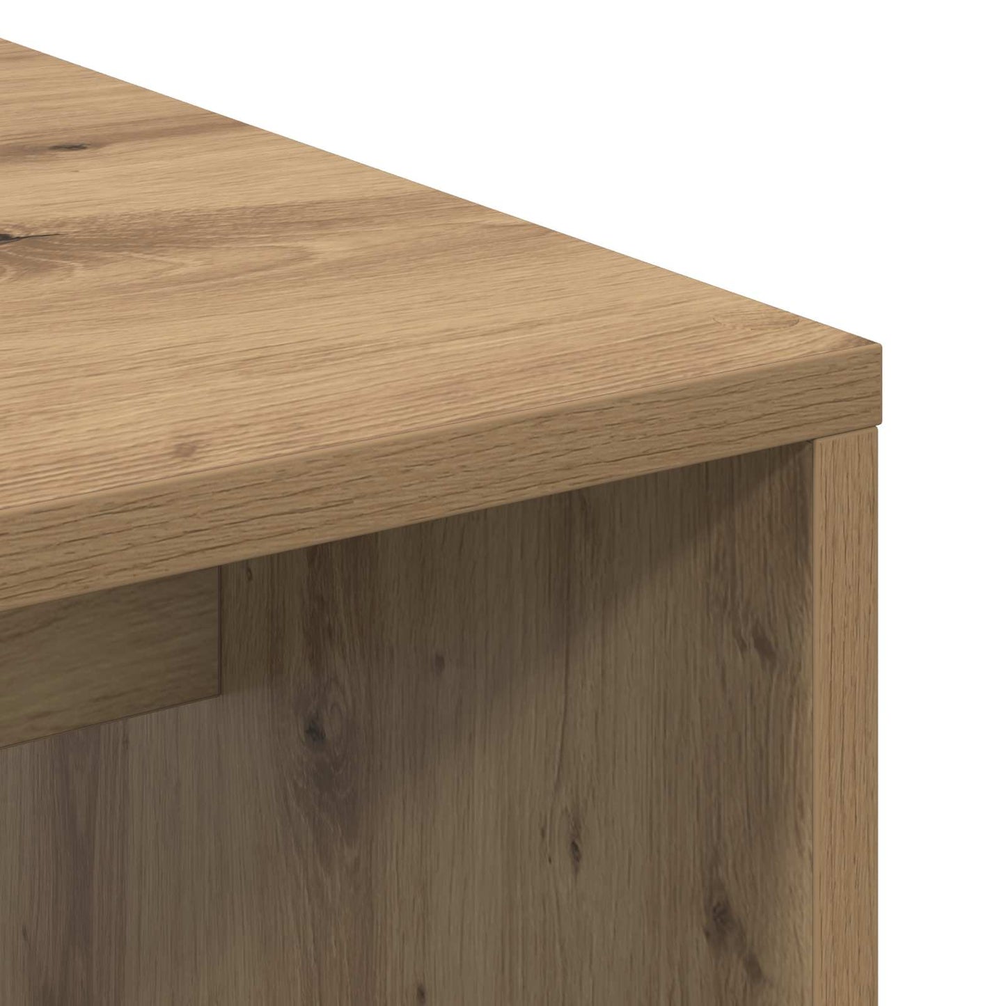 Schreibtisch Artisan-Eiche 133,5 x 50 x 124 cm 2 Stk.