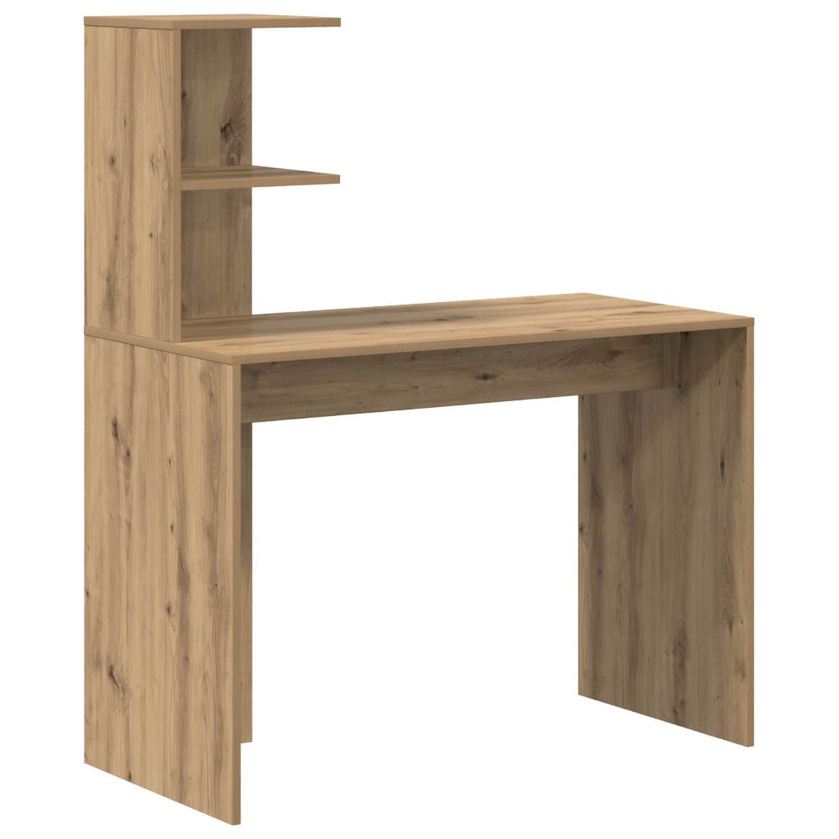 Schreibtisch Artisan-Eiche 133,5 x 50 x 124 cm 2 Stk.