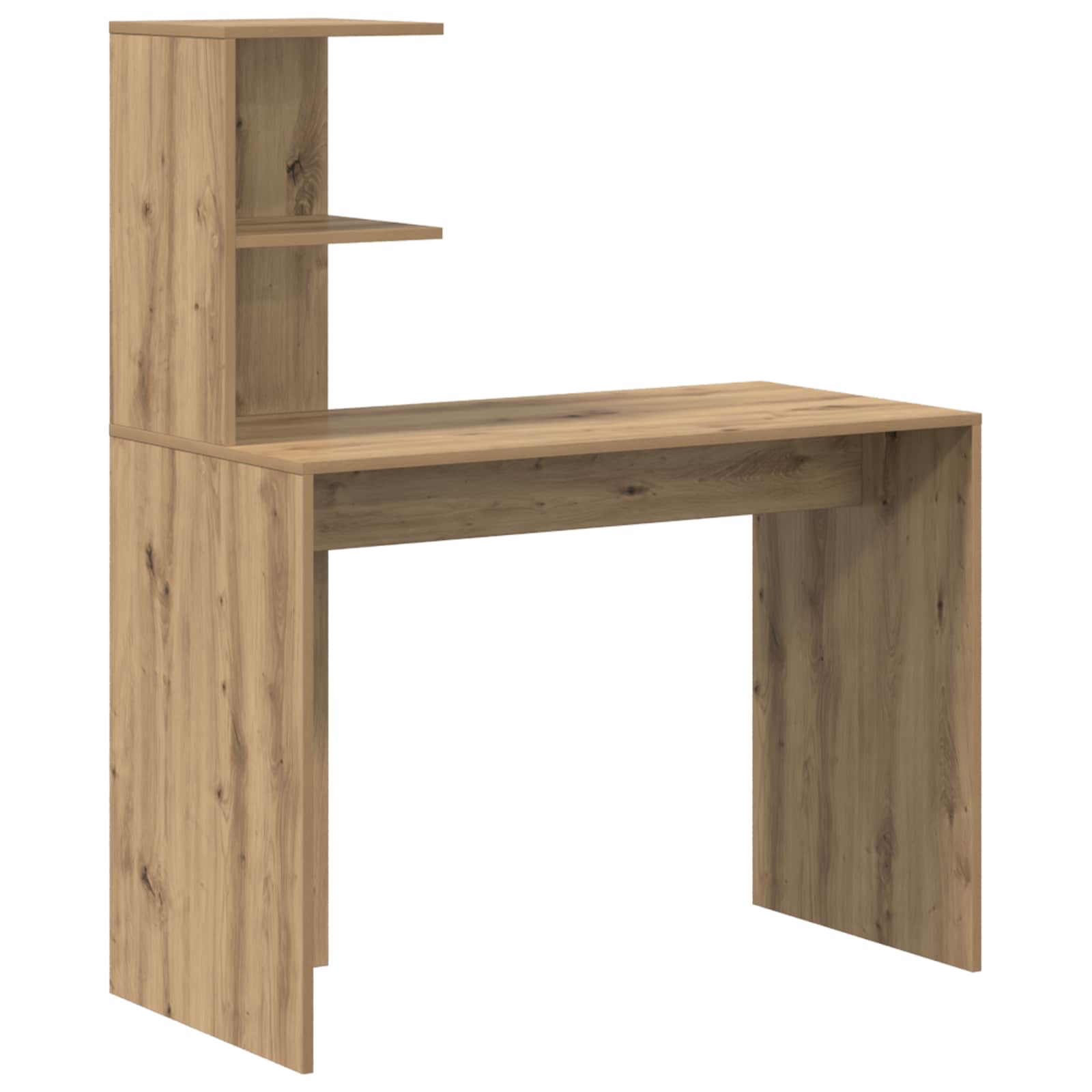 Schreibtisch Artisan-Eiche 133,5 x 50 x 124 cm 2 Stk.