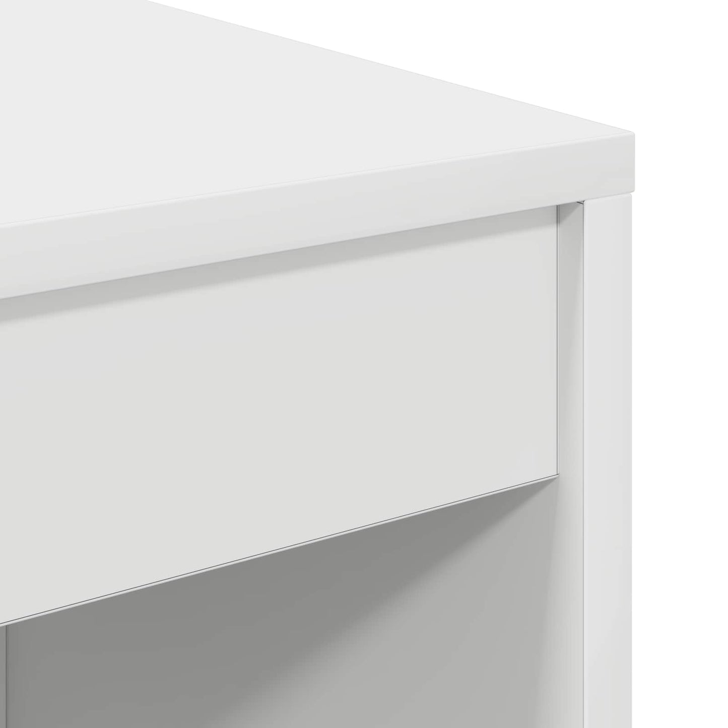 Schreibtisch Weiß 105,5 x 34 x 127 cm 2 stk.