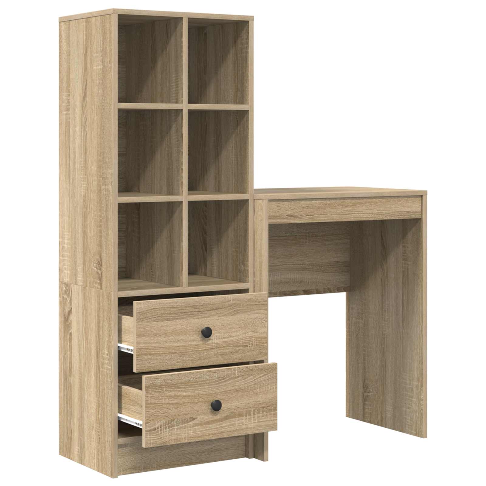Schreibtisch Sonoma-Eiche 105,5 x 34 x 127 cm 2 stk.
