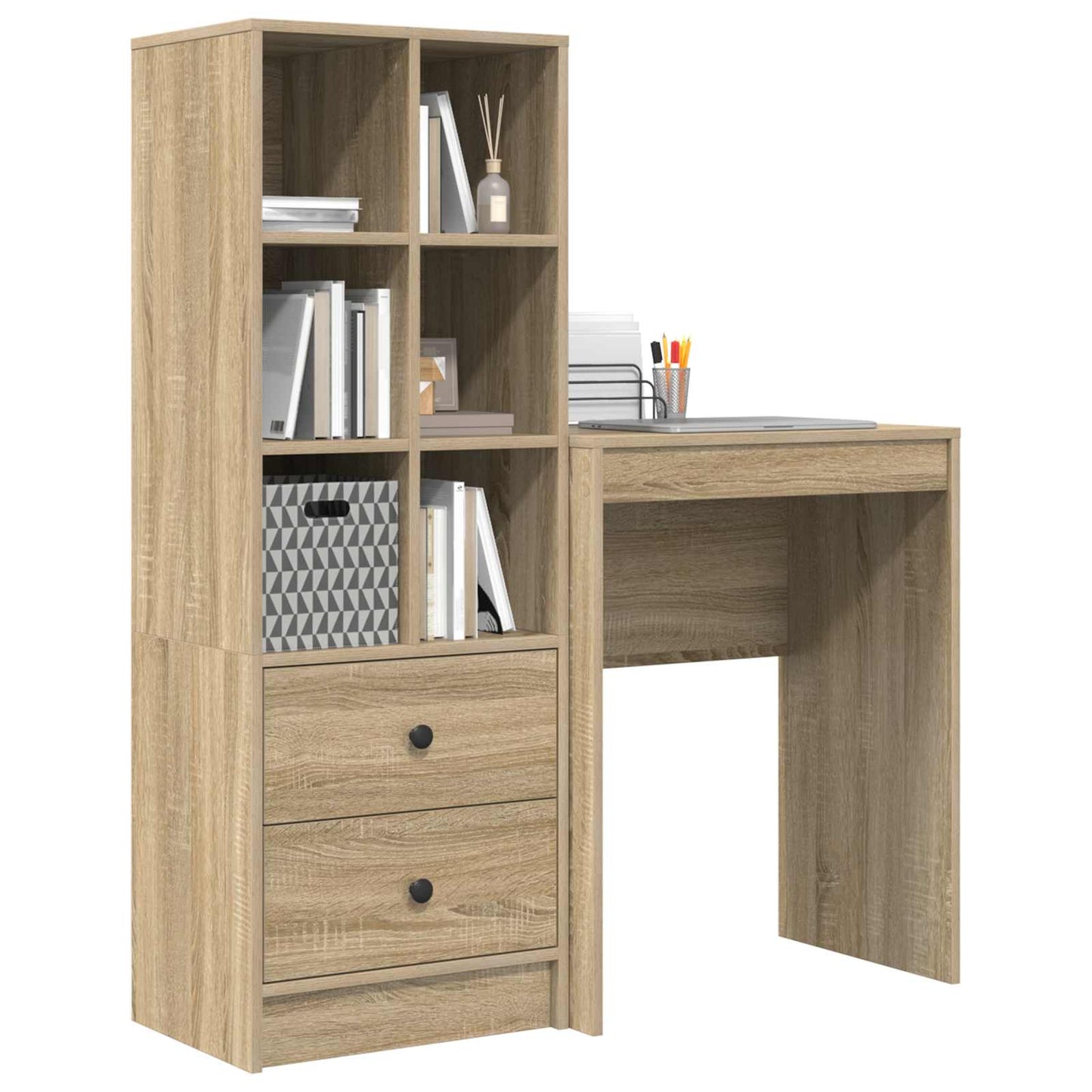 Schreibtisch Sonoma-Eiche 105,5 x 34 x 127 cm 2 stk.
