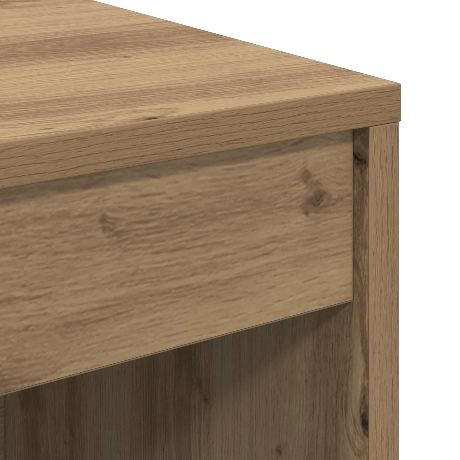 Schreibtisch Artisan-Eiche 105,5 x 34 x 127 cm 2 Stk.