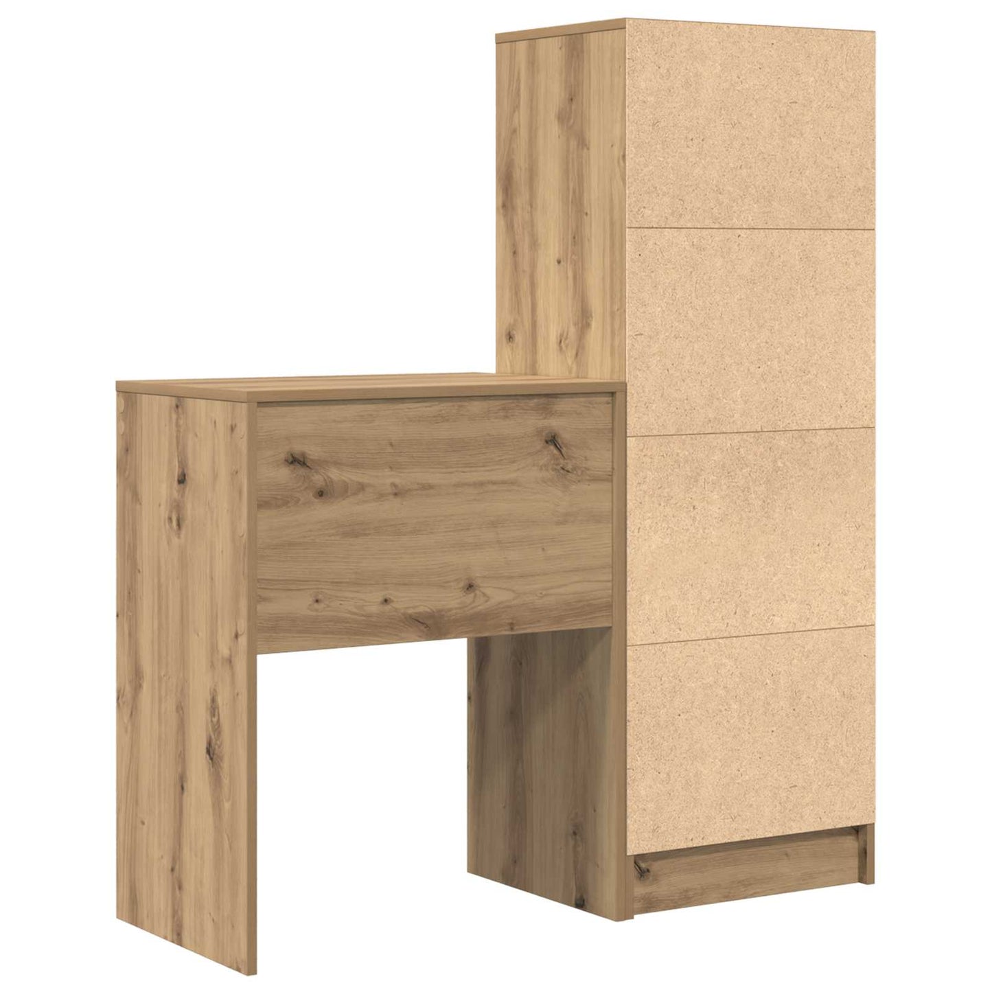 Schreibtisch Artisan-Eiche 105,5 x 34 x 127 cm 2 Stk.