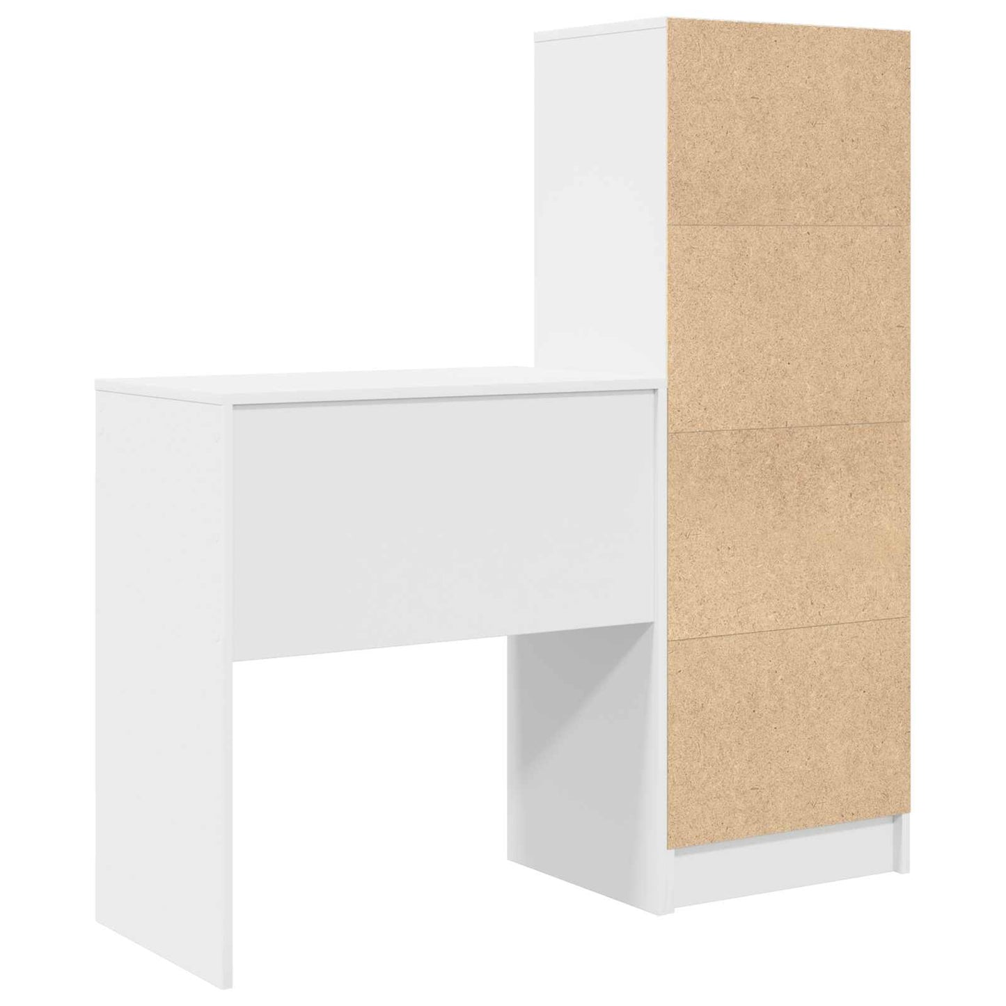 Schreibtisch Weiß 115,5 x 40 x 127 cm 2 stk.