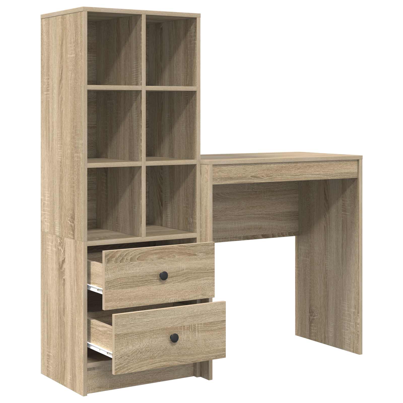 Schreibtisch Sonoma-Eiche 115,5 x 40 x 127 cm 2 stk.