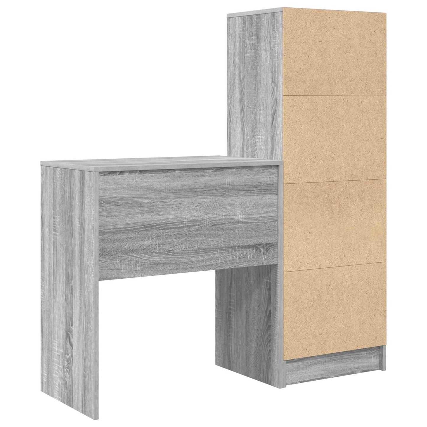 Schreibtisch Graues Sonoma 115,5 x 40 x 127 cm 2 stk.