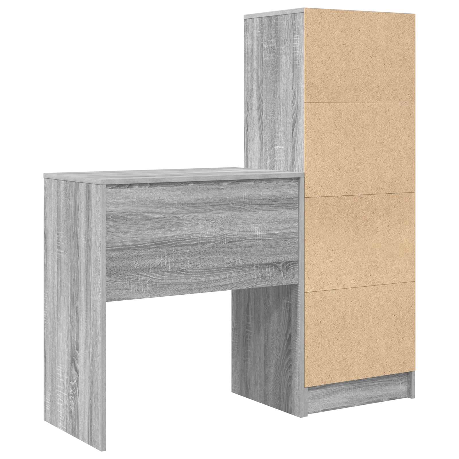 Schreibtisch Graues Sonoma 115,5 x 40 x 127 cm 2 stk.