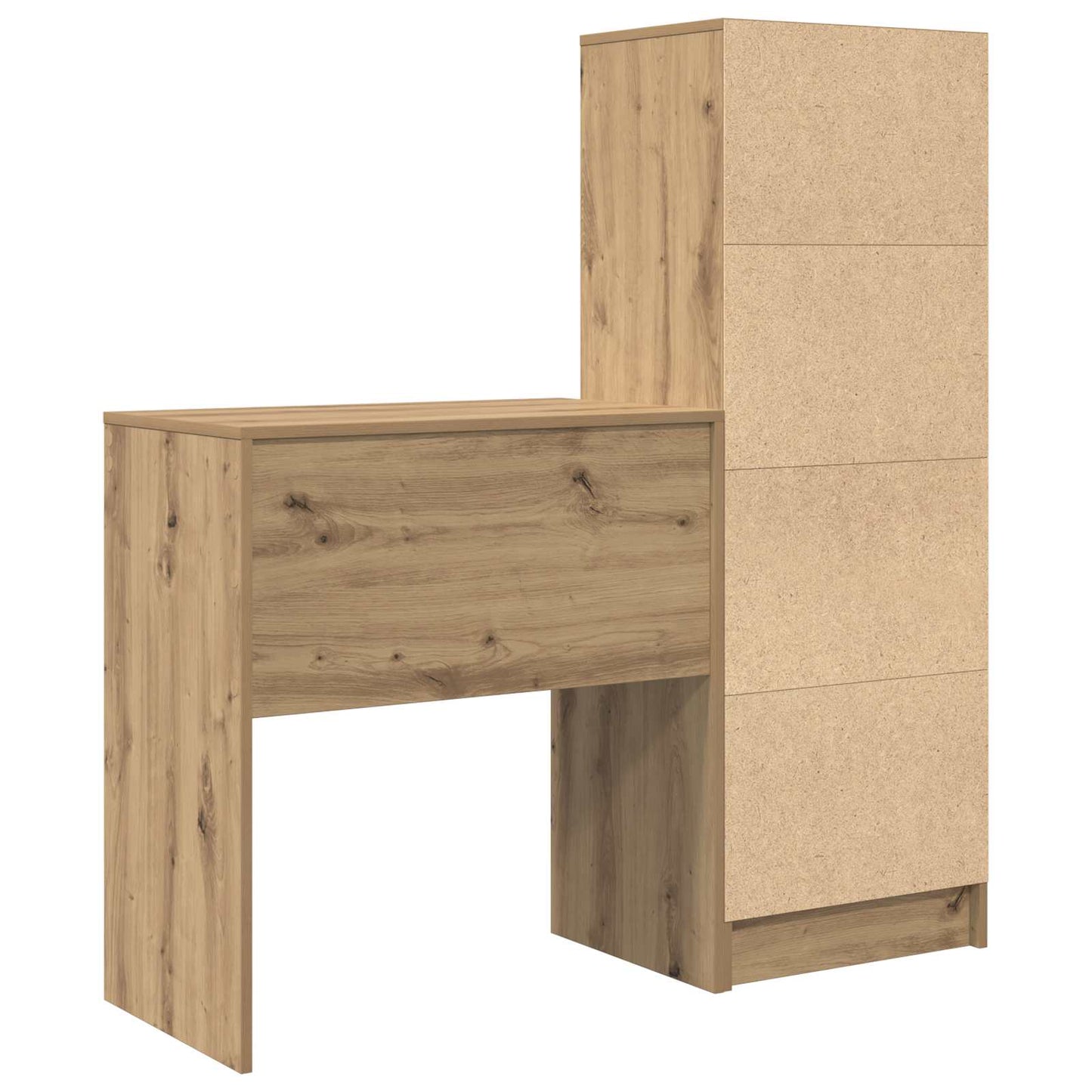 Schreibtisch Artisan-Eiche 115,5 x 40 x 127 cm 2 Stk.