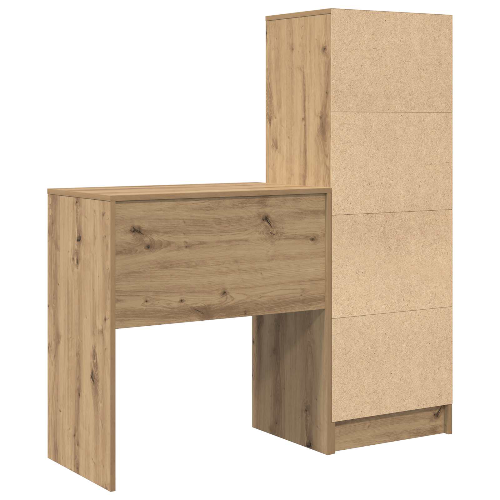 Schreibtisch Artisan-Eiche 115,5 x 40 x 127 cm 2 Stk.