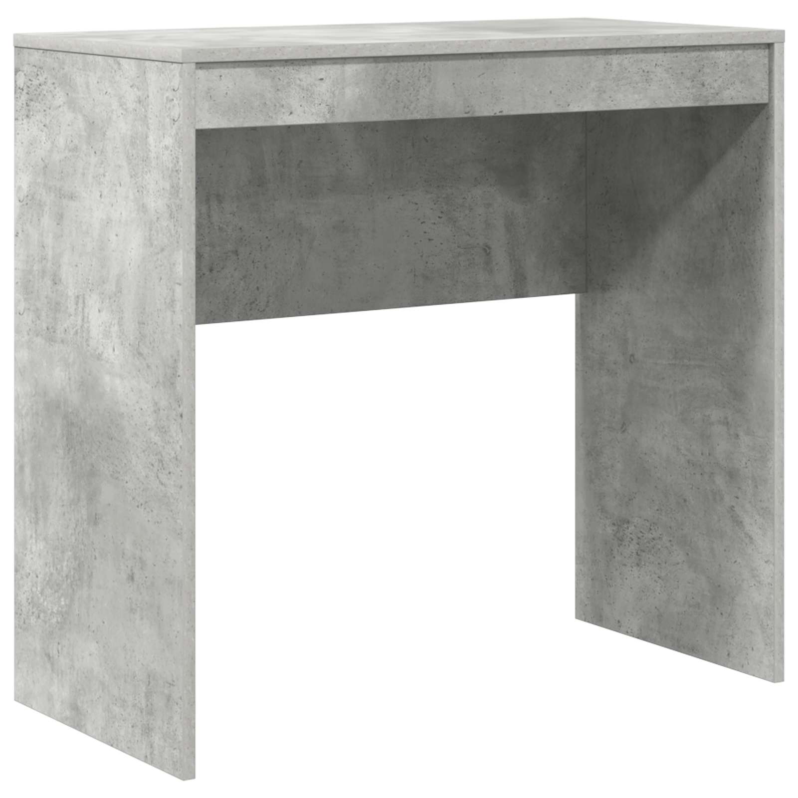 Schreibtisch Beton Grau 125,5 x 40 x 127 cm 2 stk.