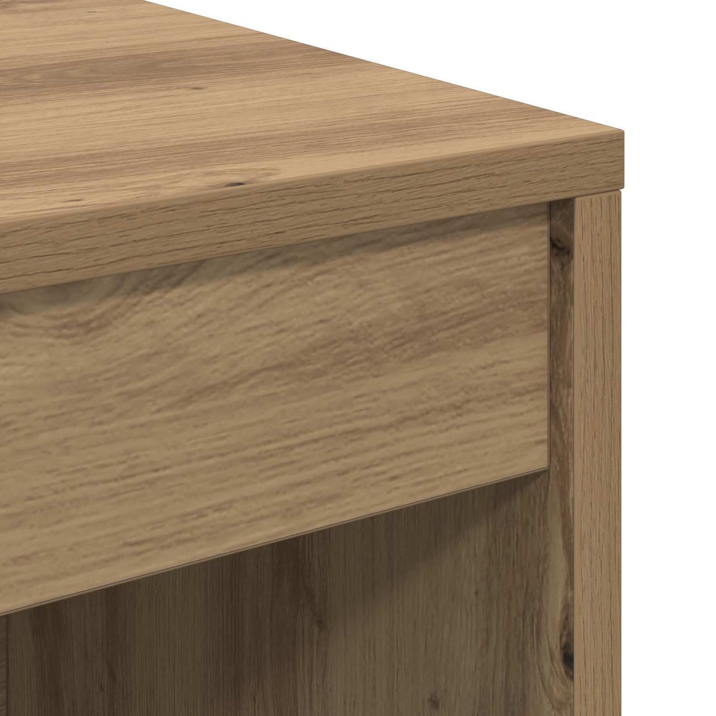 Schreibtisch Artisan-Eiche 125,5 x 40 x 127 cm 2 Stk.