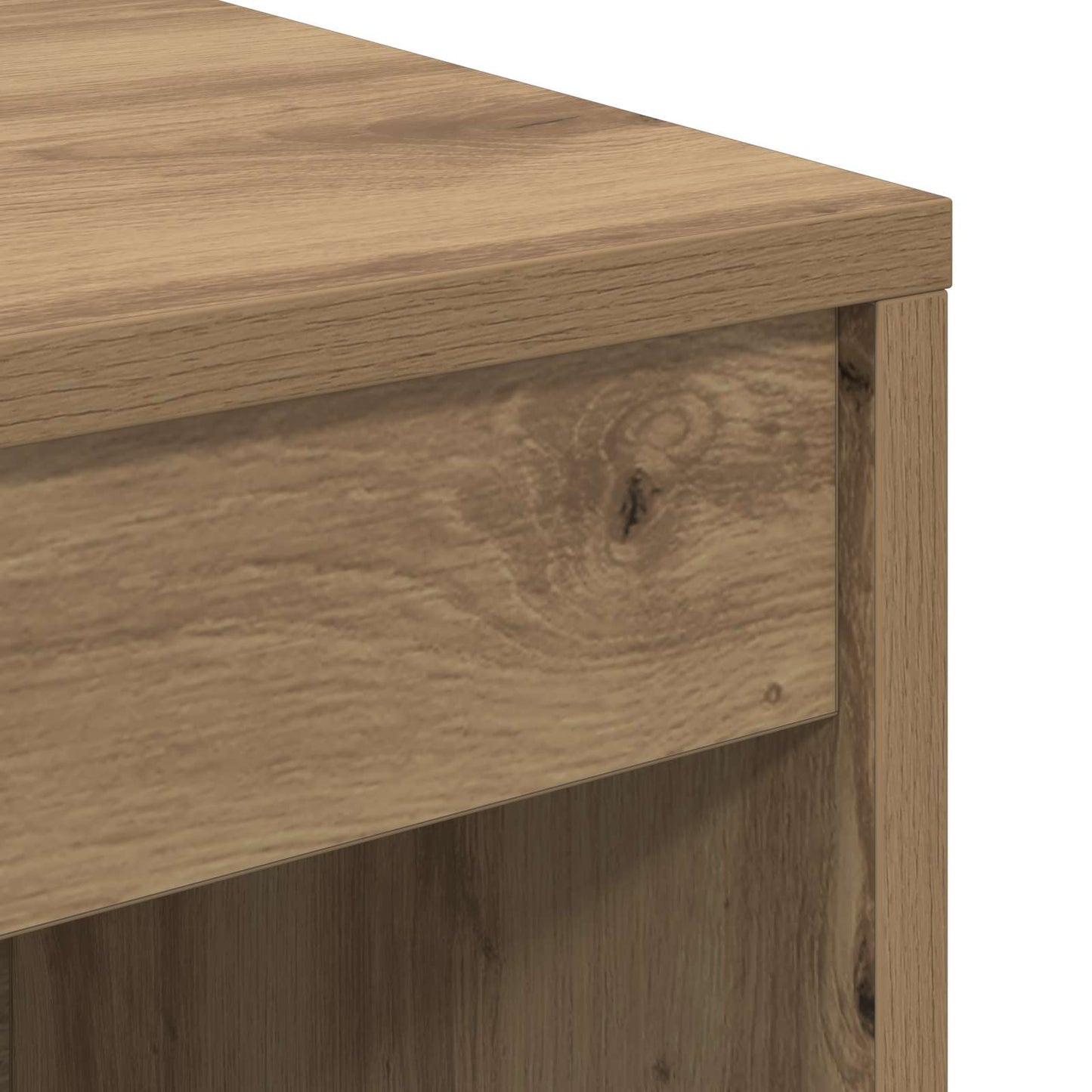 Schreibtisch Artisan-Eiche 135,5 x 40 x 127 cm 2 Stk.
