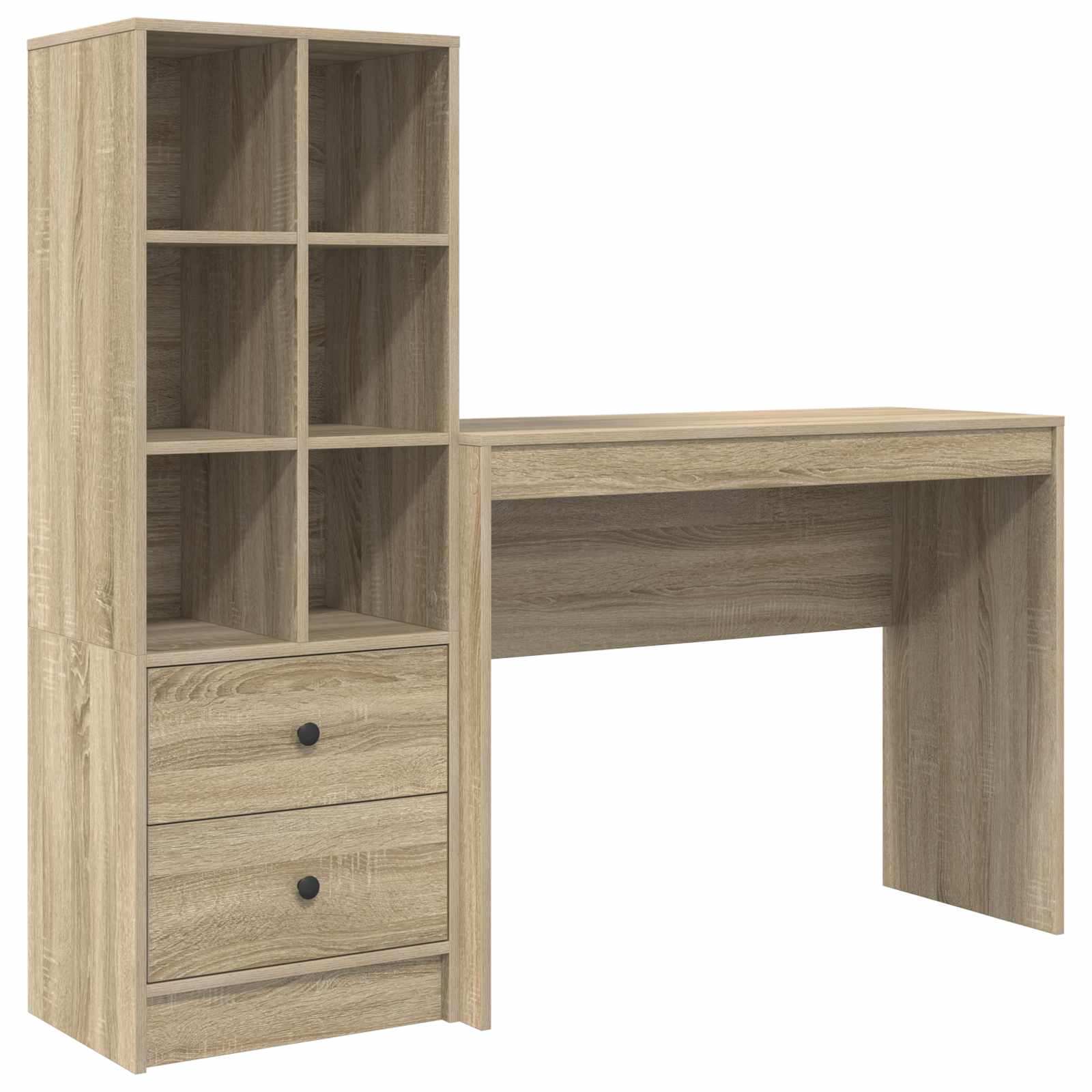 Schreibtisch Sonoma-Eiche 145,5 x 40 x 127 cm 2 stk.