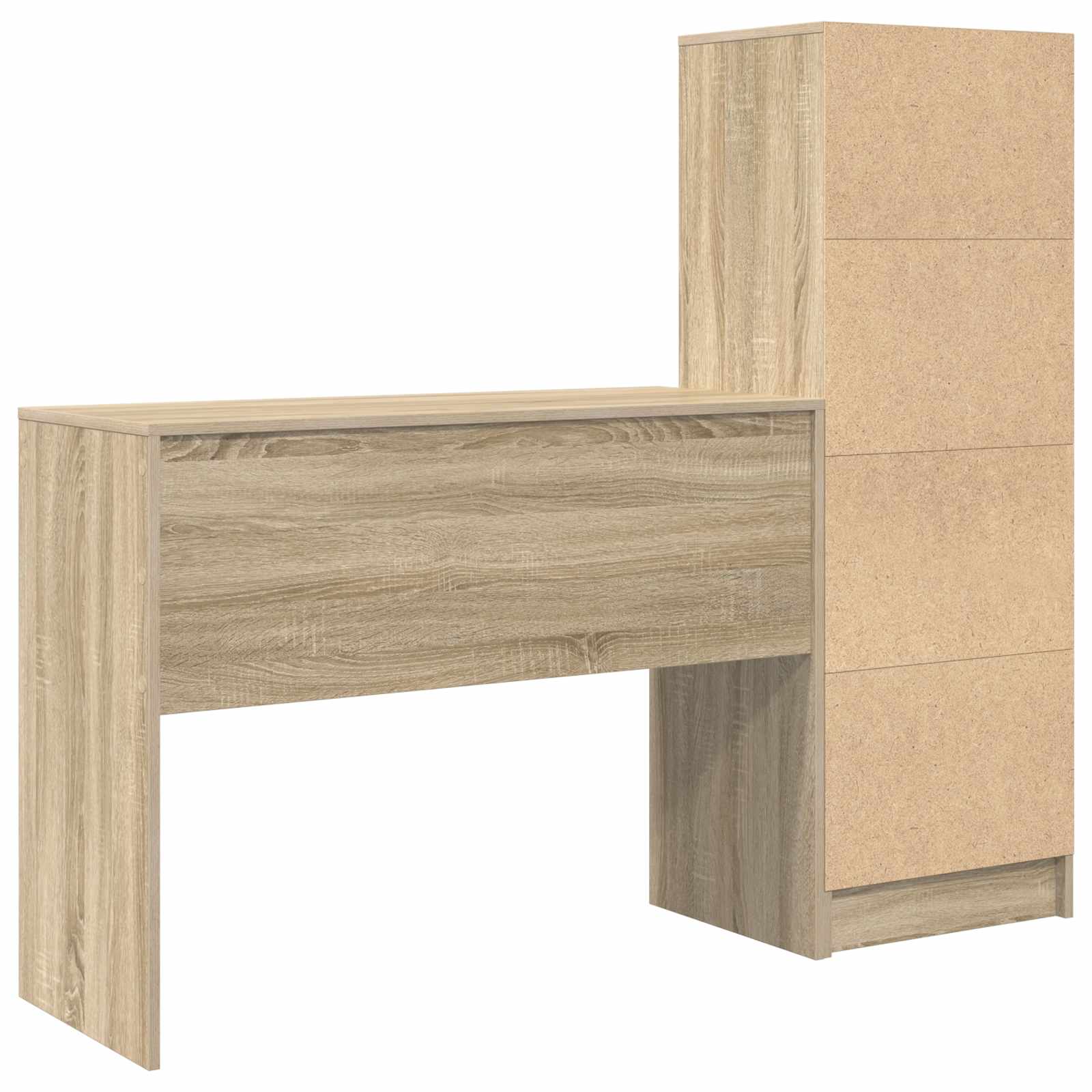 Schreibtisch Sonoma-Eiche 145,5 x 40 x 127 cm 2 stk.