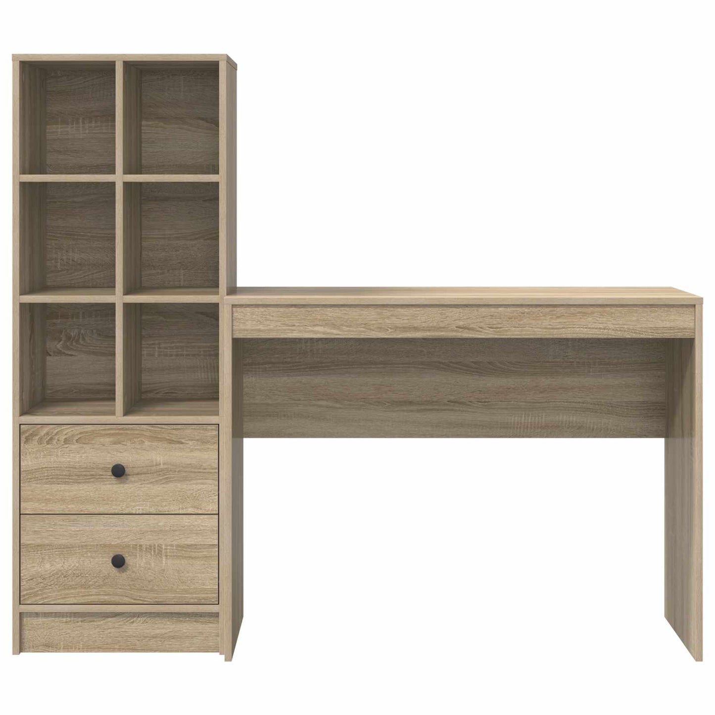 Schreibtisch Sonoma-Eiche 145,5 x 40 x 127 cm 2 stk.