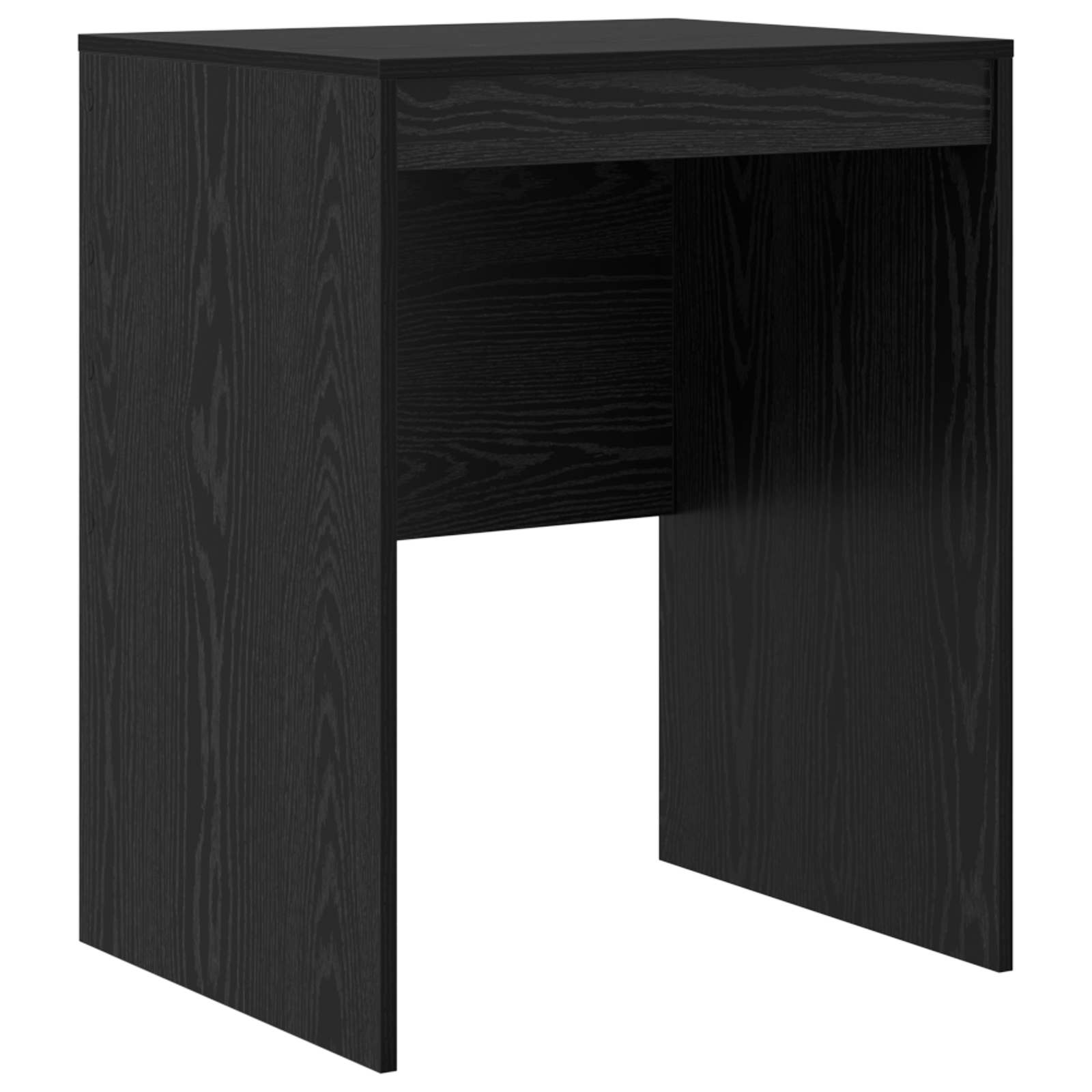Schreibtisch mit Schubladen 2 pcs Schwarz Eichen-Optik